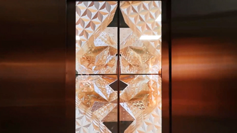 Fractal (a system integrator) Transparent OLED Automatic Door, Dubai