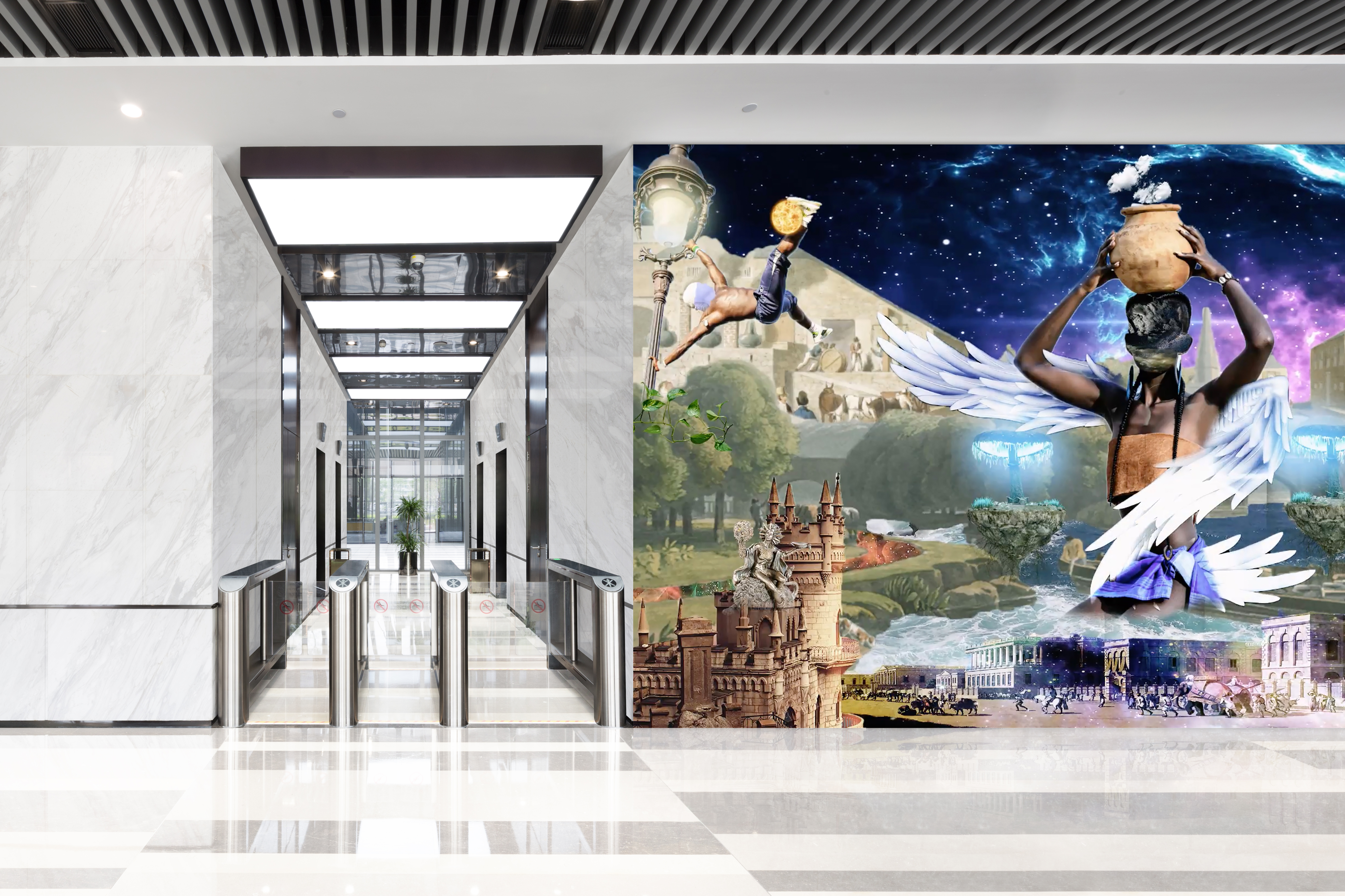 LG And BLACKDOVE Deliver Seamless Digital Art Experience On LG LED Signage