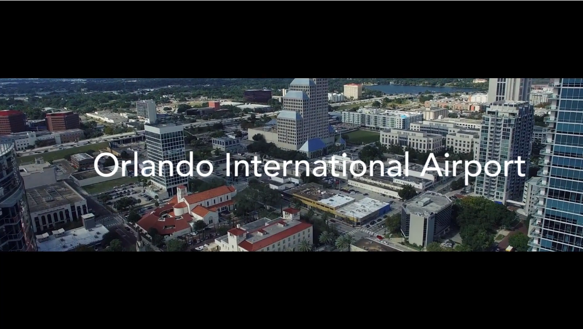 LG OLED Signage – Orlando International Airport Video Wall