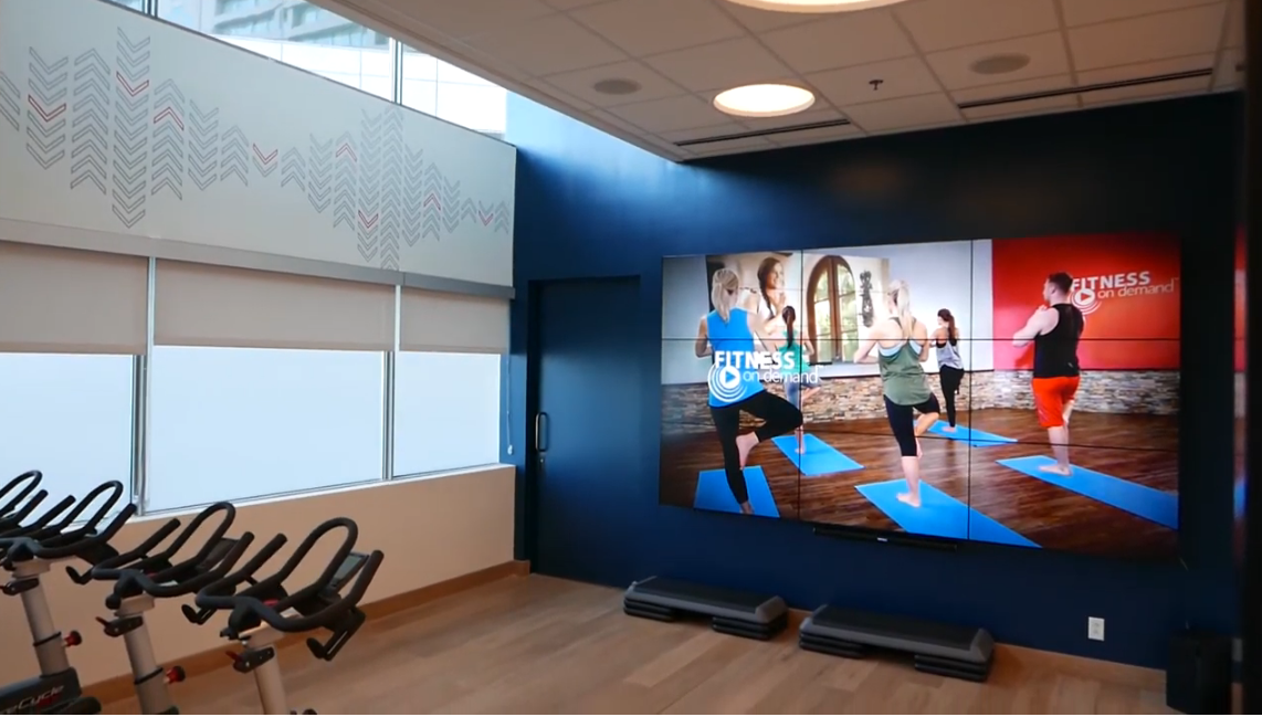 LG Project Profile Series: Marriott Fitness Center Solution