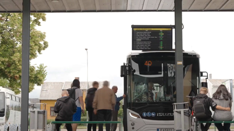 Tauragė City’s Bus Stops, Lithuania