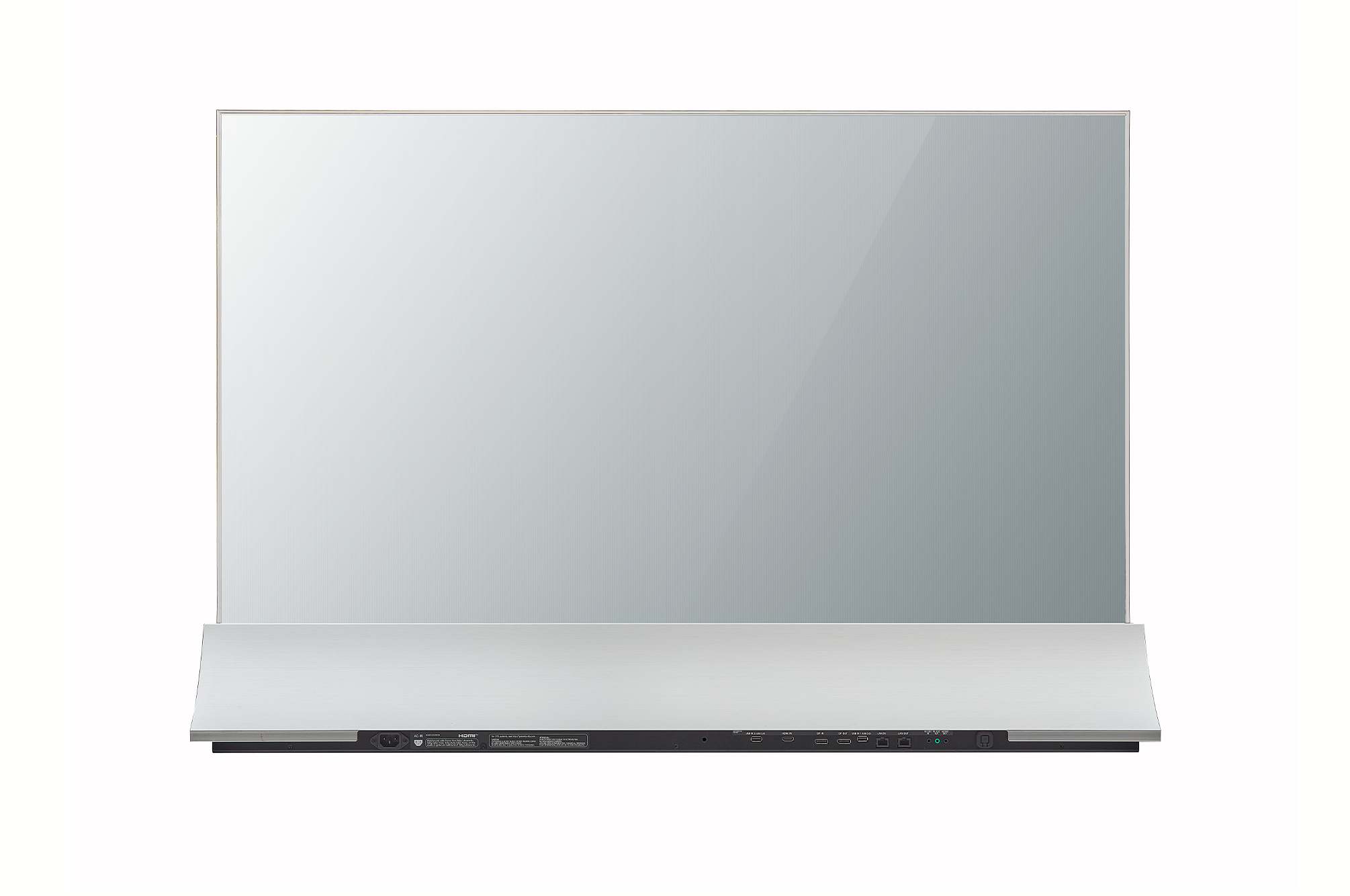 Transparent OLED 55EW5PG-S, Rear view