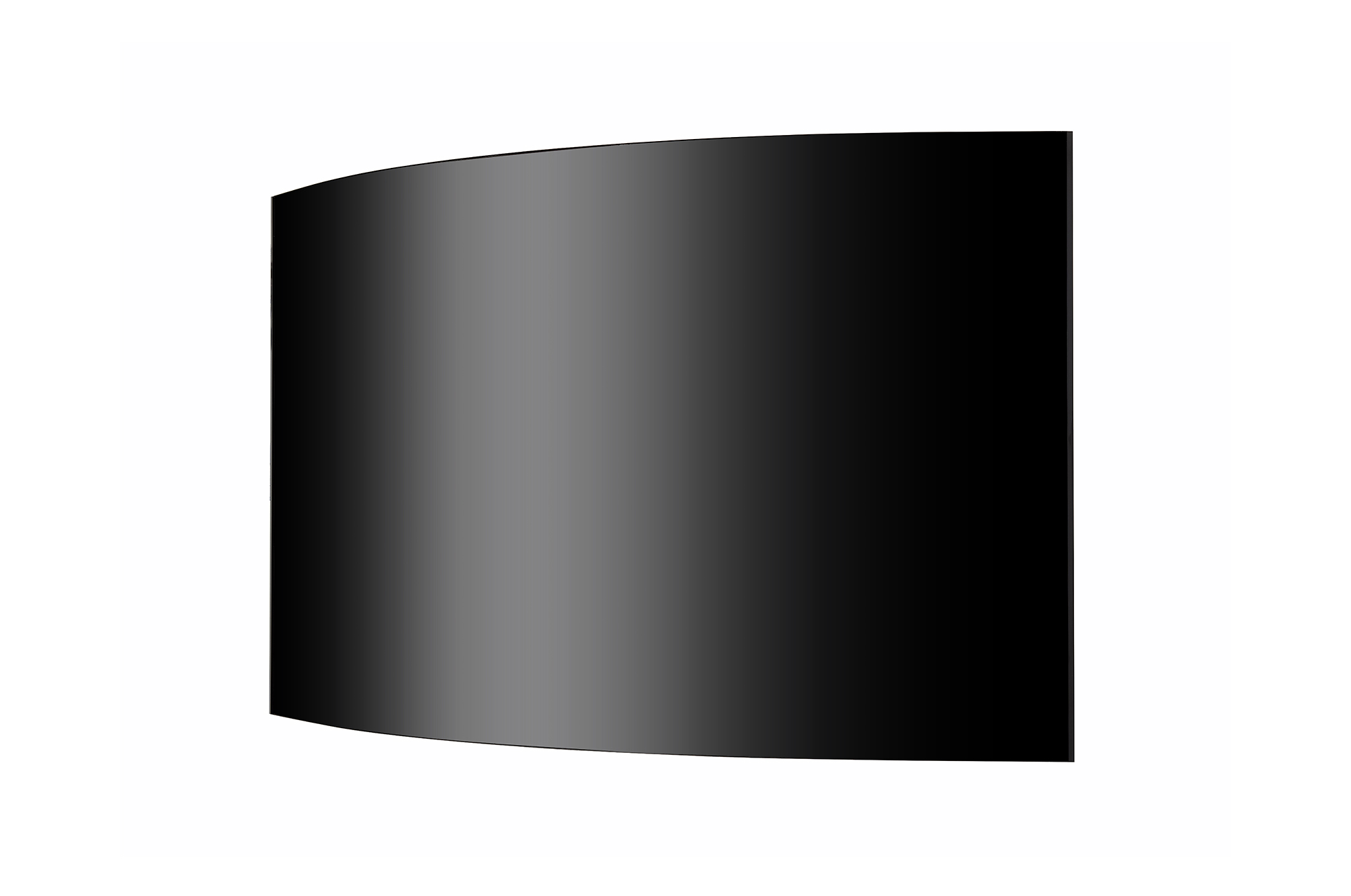 Flexible Curved Open Frame EF5K, -45 degree side view (Landscape)