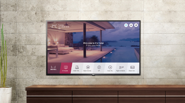 The world is changing. Guests are looking for services that are responsive to their unique requirements. Our newest hotel TV streamlines hotel operations, while permsonalizing the user experience.